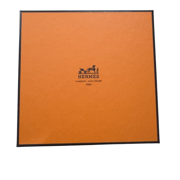 Hermes Other - Hèrmes Authentic Empty Tie Gift Jewelry Accessory Container Box Size 6.7x6.5x1